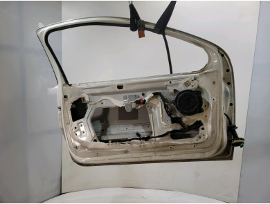 Porte gauche (3 portes) - Peugeot 207 - Blanc - 9002AN - U1-1970X