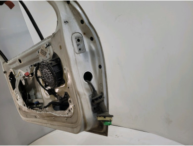 Left door (3-door models only) - Peugeot 207 - Blanc - 9002AN - U1-1970X