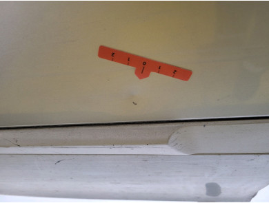 Right rear door - Renault CLIO ESTATE III PH.2 - Gris Clair - 7751478294 - C1-9644S