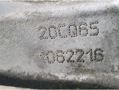 Gearbox type 20CQ65 - Peugeot 207 - B1-6943M