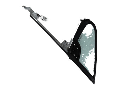Left front side glass used - Peugeot 307 - 9201 H8