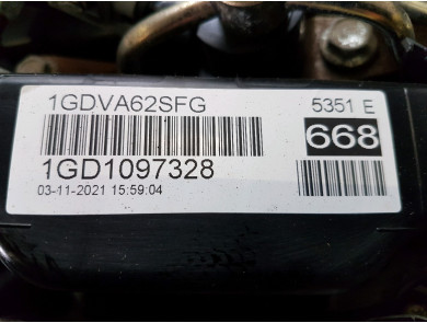 Engine type 1GDFTV - Toyota HILUX PICKUP V - W1-4943I