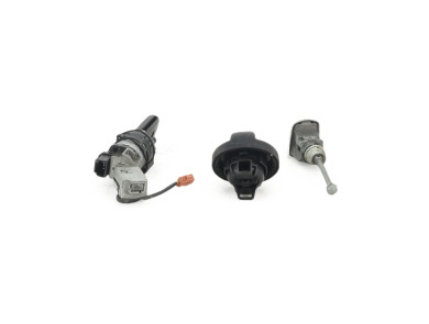 Steering lock and door key cylinders kit - Peugeot 207 - 4162NW - W1-2508V