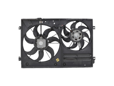 Radiator fan + mounting - Volkswagen GOLF V - 1K0959455FR - X1-7342A