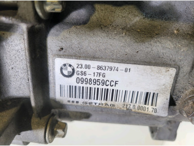 Gearbox type GETRAG-CCF - BMW SERIE 1 II PH.2 - W1-3218A