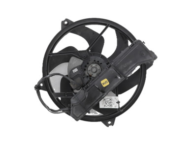Radiator fan + mounting used - Peugeot 407 - 1253 N5