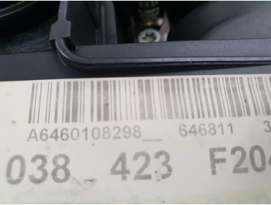 Moteur type A6460108298 - Mercedes CLASSE C III PH.1 - S1-9013L