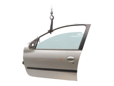 Left front door - Peugeot 206 - Gris Clair - 9002K5 - L0-7315K