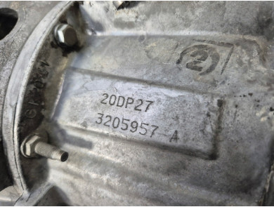 Gearbox type 20DP27 - Peugeot 207 - K1-6845R