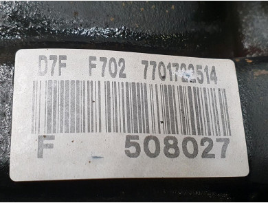 Engine type D7F702 - Renault TWINGO I PH.3 - X1-8438M