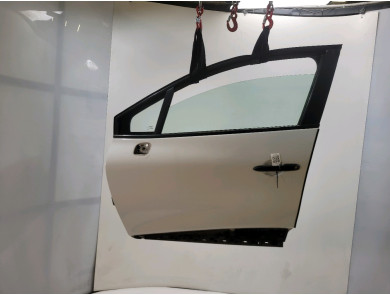 Left front door - Renault CLIO IV PH.1 - Blanc - 801017896R - P1-8838X