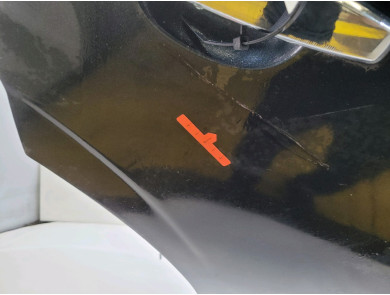 Porte arrière droite - Opel ANTARA PH.2 - Noir - 95416997 - E2-0337T