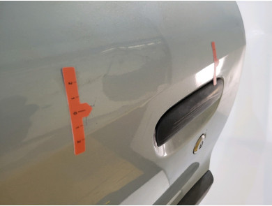 Left door (3-door models only) - Citroen XSARA PH.2 - Gris Clair - 00009002R6 - M1-8630L