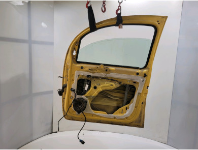 Right front door - Renault KANGOO - Jaune Clair - 801004113R - U2-0306E
