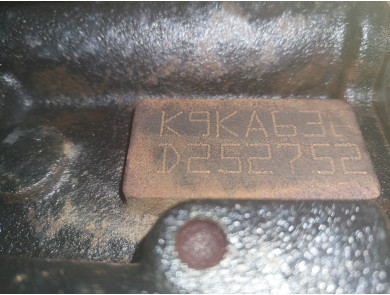 Engine type K9K636 - Renault SCENIC III PH.3 - C1-5543W