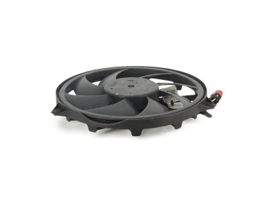 Radiator fan + mounting - Peugeot 206 - 00001253R7 - U1-5851M