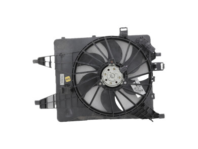Radiator fan + mounting
