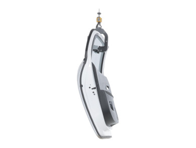 Rear left door - Peugeot 208 II PH.1 - Blanc - 9827577980 - E1-5195W