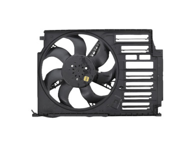 Radiator fan + mounting - BMW SERIE 1 III - 17428645860 - H1-7052M