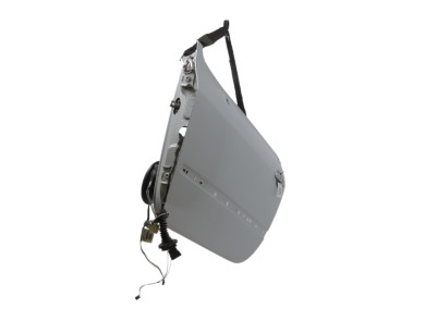 Left door (3-door models only) - Peugeot 307 PH.2 - Gris Clair - 9002Y7 - F1-8196E