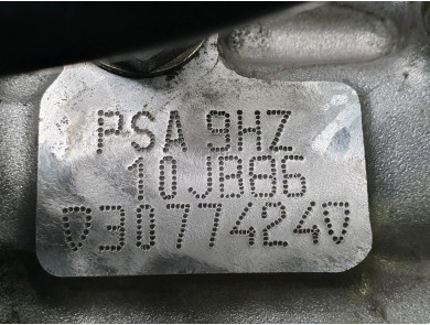 Engine type 9HZ - Citroen C4 PICASSO I - M0-2580Y