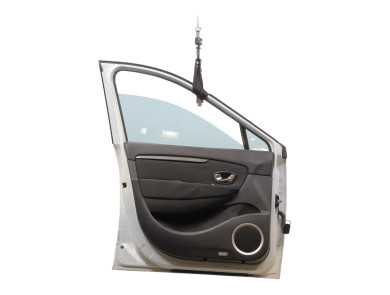 Porte avant gauche - Renault SCENIC III PH.1 - Blanc - 801014883R - Q0-4553V