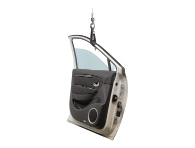 Left front door - Renault SCENIC III PH.1 - Blanc - 801014883R - Q0-4553V