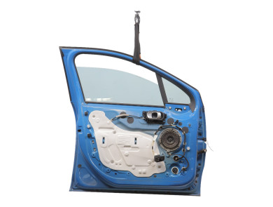 Left front door - Citroen C3 III PH.1 - Bleu Fonce - 9812251980 - W0-4385F