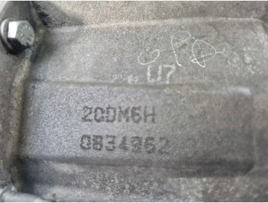 Gearbox type 20DM6H - Peugeot 307 PH.2 - Y1-6839N