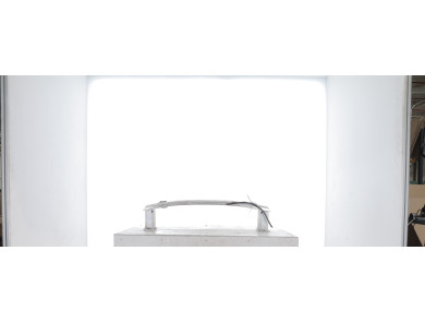 Front bumper reinforcement bar - Peugeot 3008 II PH.1 - Gris Clair - 9824513780 - K1-4674H