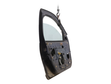 Porte avant gauche - Dacia SANDERO I - Bleu Fonce - 801011499R - Z0-3424X