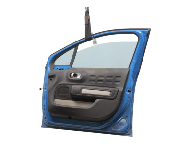 Right front door - Citroen C3 III PH.1 - Bleu Fonce - 9812251680 - L0-9921H