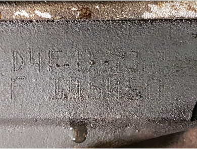 Engine type D4F712 - Renault CLIO II PH.2 - N2-0084G