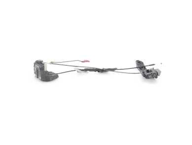 Serrure de porte avant gauche - Nissan QASHQAI I PH.2 - Rouge Fonce - 80501EY11E - A1-8170G
