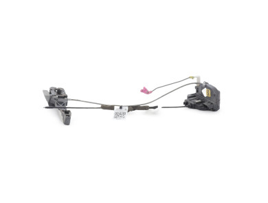 Serrure de porte avant gauche - Nissan QASHQAI I PH.2 - Rouge Fonce - 80501EY11E - A1-8170G