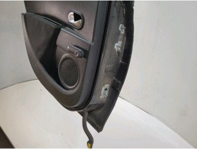 Porte arrière gauche - Renault CLIO III PH.1 - Noir - 7751476191 - Q2-0039B