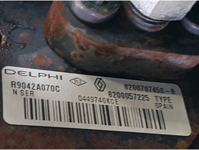 Moteur type K9K800 - Renault KANGOO - R1-7896C