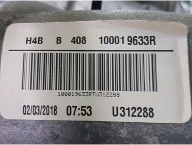 Engine type H4B408 - Renault CLIO IV PH.2 - C1-9991G