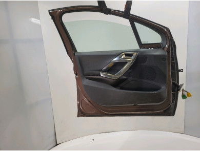 Left front door - Peugeot 2008 I PH.1 - Marron Clair - 9807820480 - Q1-9702R