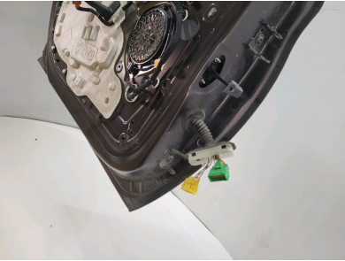 Left front door - Peugeot 208 I PH.1 - Rouge Fonce - 9807820780 - U1-9521I