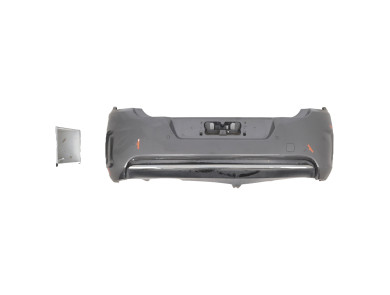 Rear bumper used - Citroen C4 - 1613360480