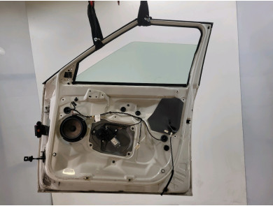 Right front door - Skoda FABIA II PH.2 - Blanc - 5J6831056 - X1-9429Z