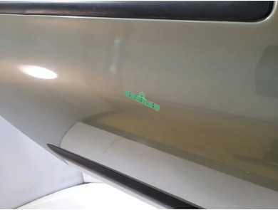 Right rear door - Renault CLIO II PH.2 - Blanc - 7751472477 - X1-9548H