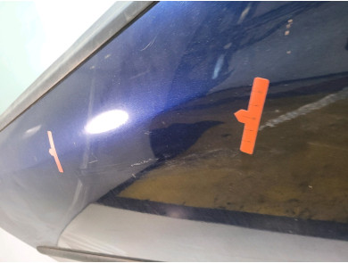 Left door (3-door models only) - Peugeot 207 - Bleu Clair - 9002AN - H1-9705J
