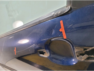 Porte gauche (3 portes) - Peugeot 207 - Bleu Clair - 9002AN - H1-9705J