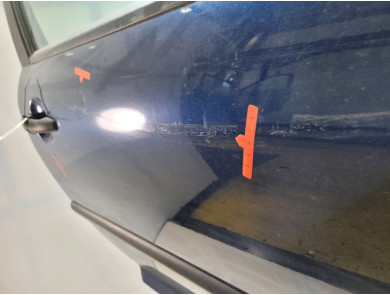 Porte droite (3 portes) - Peugeot 207 - Bleu Clair - 9004AR - B1-7410Z