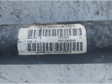 Rear drive shaft - Toyota HILUX PICKUP V NS1K_TYPE - 371000KC20 - X1-4812F