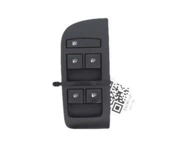 Left window-lift switch panel used - Opel ASTRA - 13408458