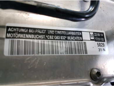 Moteur type CBZG - Audi A1 I PH.2 - V0-4660C