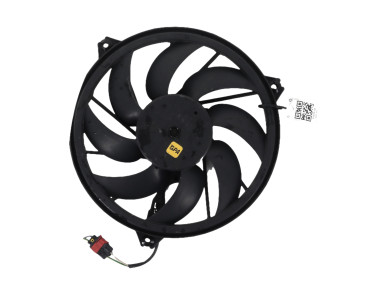 Radiator fan + mounting - Peugeot 206 - 00001253R7 - E1-6231A